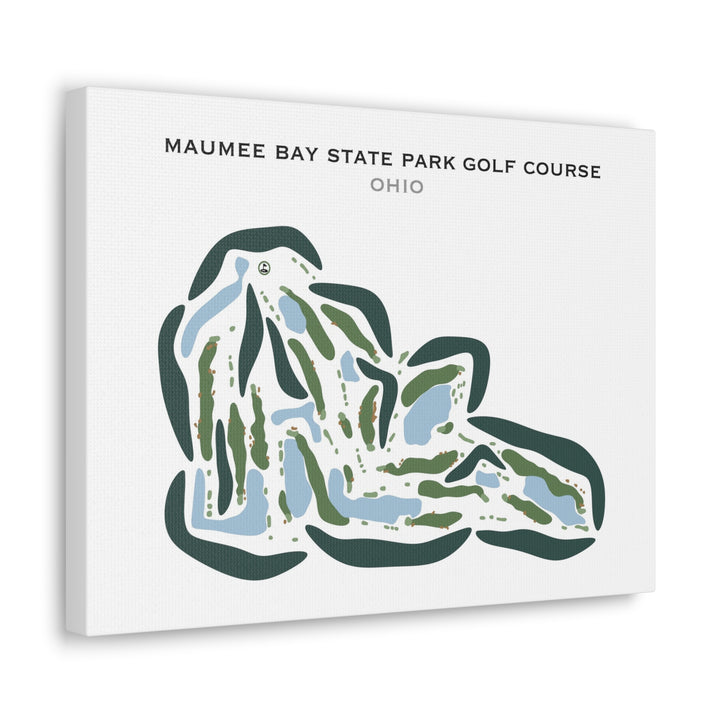 Maumee Bay State Park Golf Course, Ohio - Printed Golf Courses