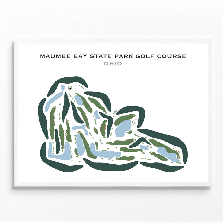Maumee Bay State Park Golf Course, Ohio - Printed Golf Courses