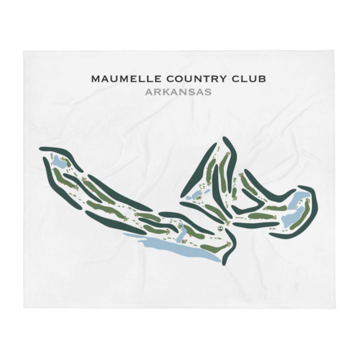 Maumelle Country Club, Arkansas - Printed Golf Course
