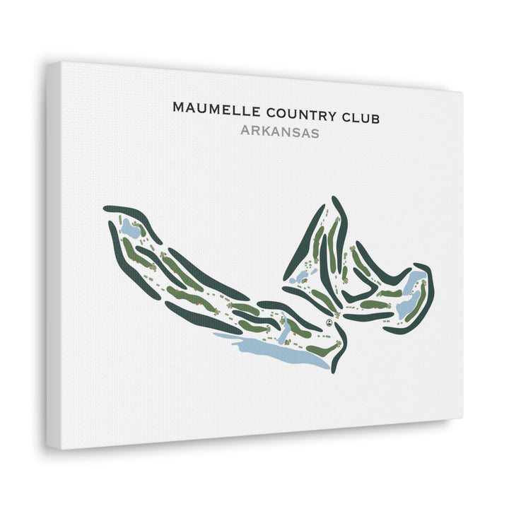 Maumelle Country Club, Arkansas - Printed Golf Course