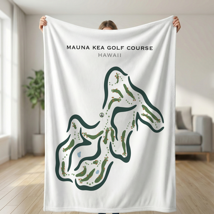 Mauna Kea Golf Course, Hawaii - Printed Golf Courses
