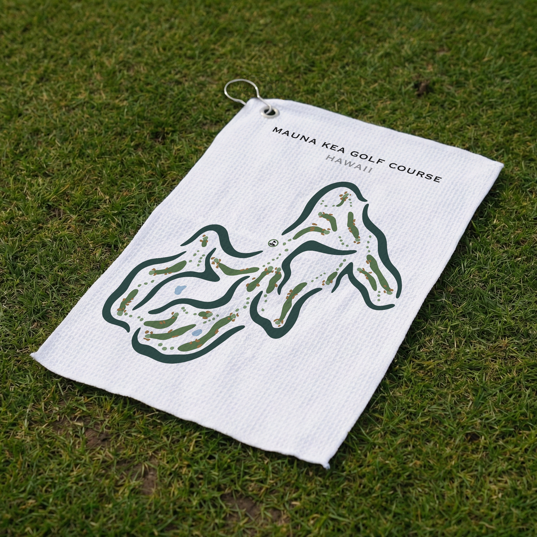 Mauna Kea Golf Course, Hawaii - Printed Golf Courses