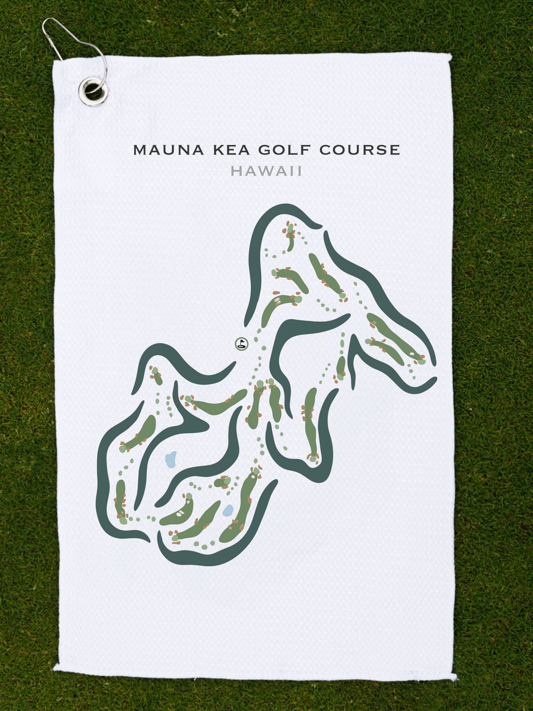 Mauna Kea Golf Course, Hawaii - Printed Golf Courses