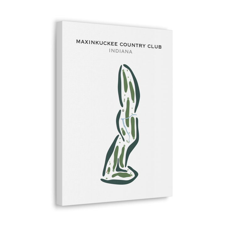 Maxinkuckee Country Club, Indiana - Printed Golf Courses