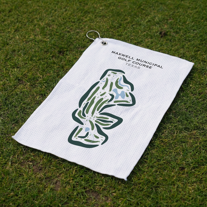 Maxwell Municipal Golf Course, Texas - Printed Golf Courses