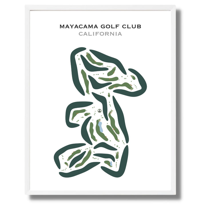 Mayacama Golf Club, California - Printed Golf Courses