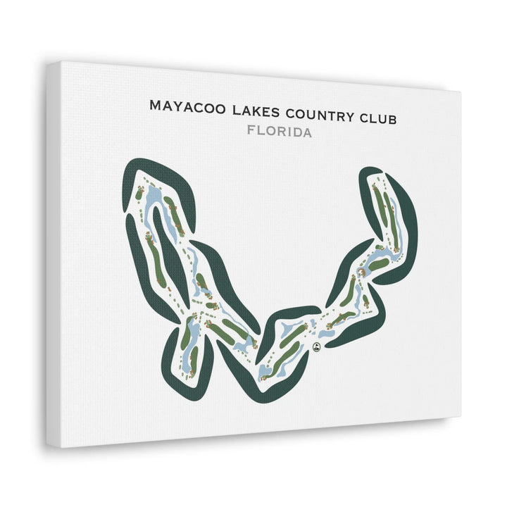 Mayacoo Lakes Country Club, Florida - Printed Golf Courses