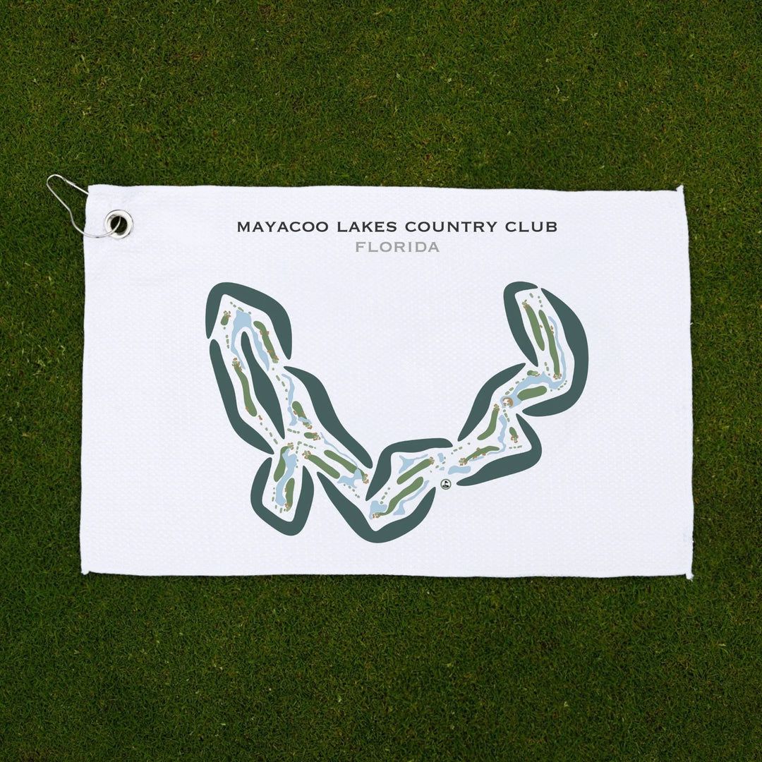 Mayacoo Lakes Country Club, Florida - Printed Golf Courses