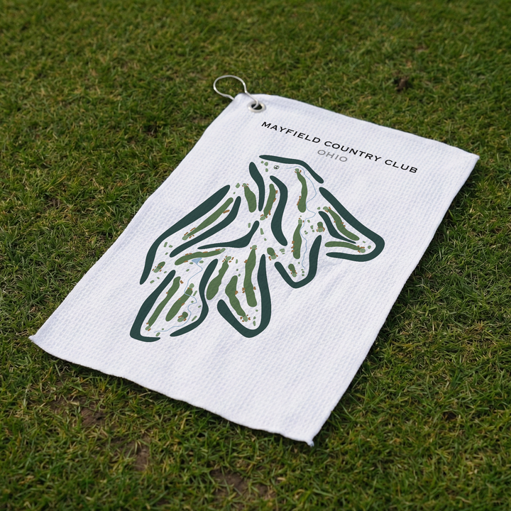 Mayfield Country Club, Ohio - Printed Golf Course