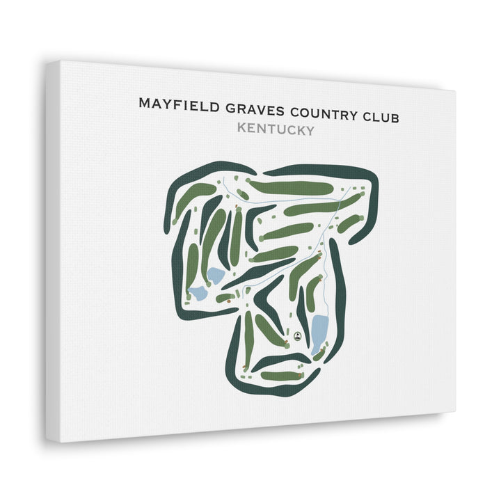 Mayfield Graves Country Club, Kentucky - Printed Golf Courses