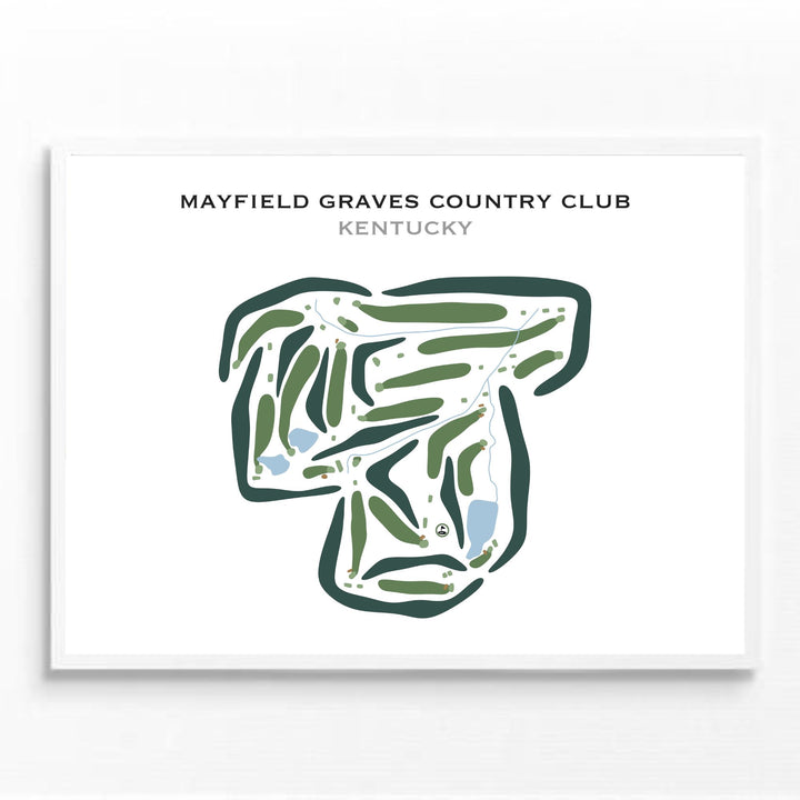 Mayfield Graves Country Club, Kentucky - Printed Golf Courses