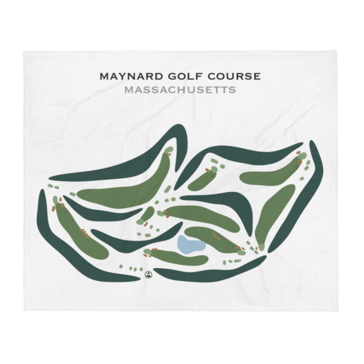 Maynard Golf Course, Massachusetts - Printed Golf Courses