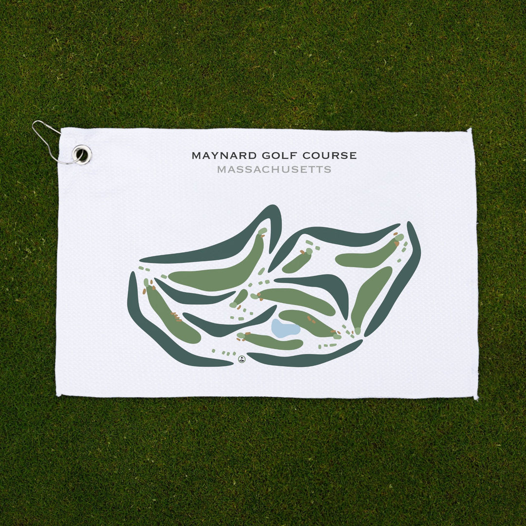 Maynard Golf Course, Massachusetts - Printed Golf Courses