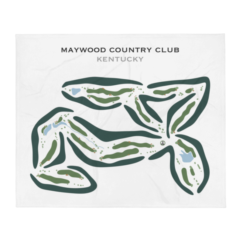 Maywood Country Club, Kentucky - Printed Golf Courses