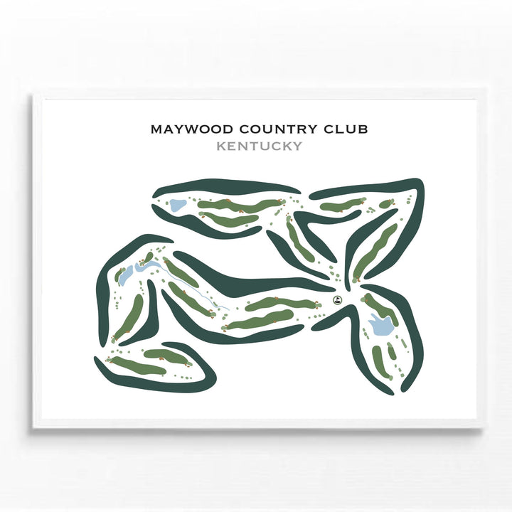 Maywood Country Club, Kentucky - Printed Golf Courses