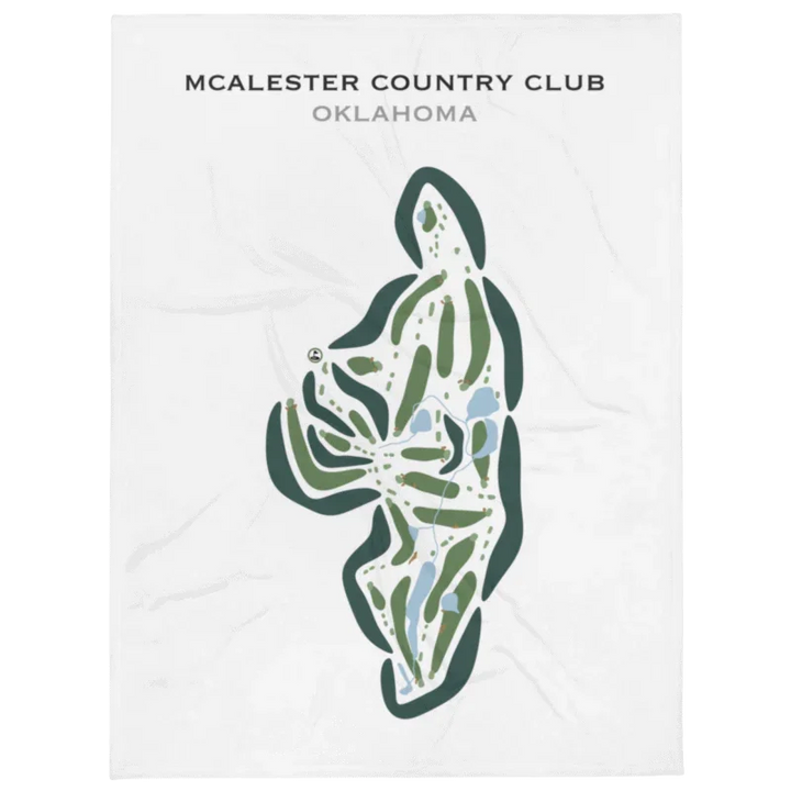 McAlester Country Club, Oklahoma - Printed Golf Courses
