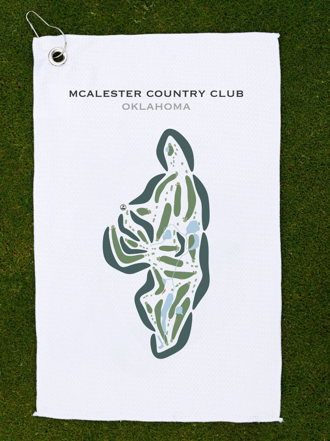 McAlester Country Club, Oklahoma - Printed Golf Courses