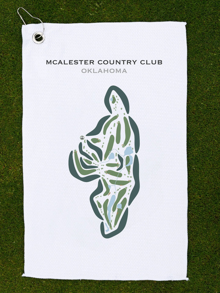 McAlester Country Club, Oklahoma - Printed Golf Courses