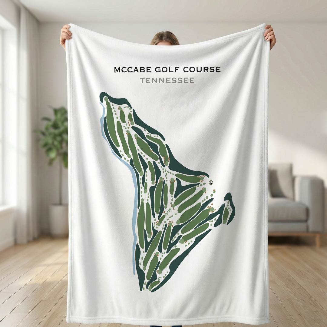 McCabe Golf Course, Tennessee - Printed Golf Courses