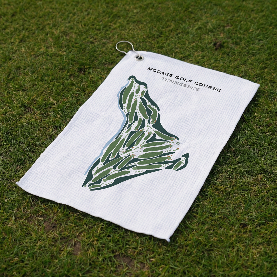 McCabe Golf Course, Tennessee - Printed Golf Courses