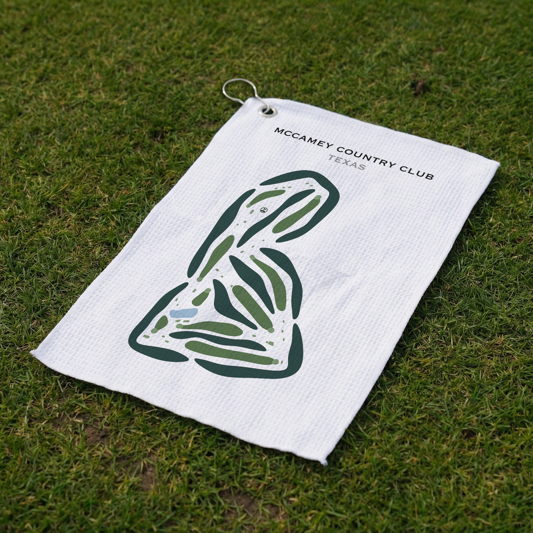 McCamey Country Club, Texas - Printed Golf Courses