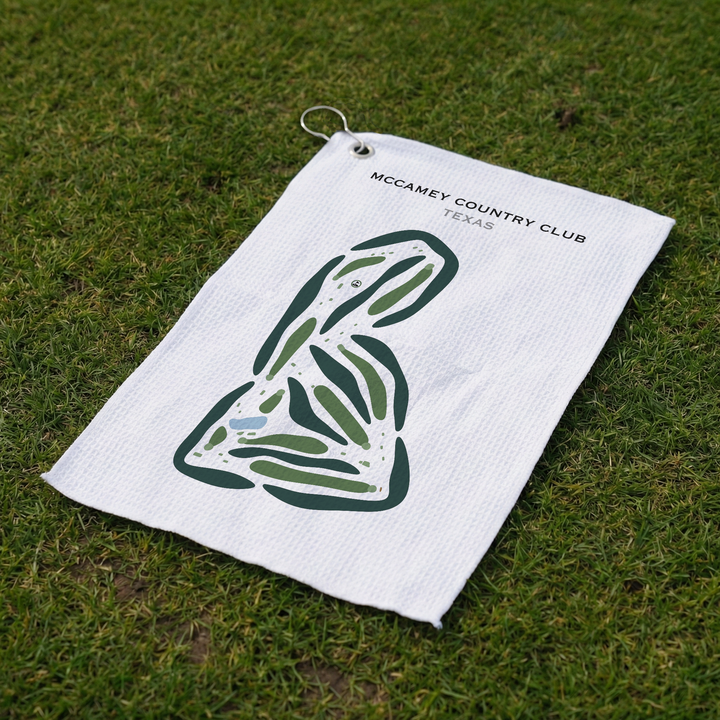 McCamey Country Club, Texas - Printed Golf Courses