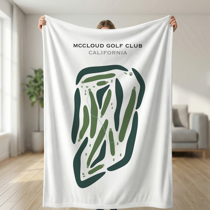 McCloud Golf Club, California - Printed Golf Courses