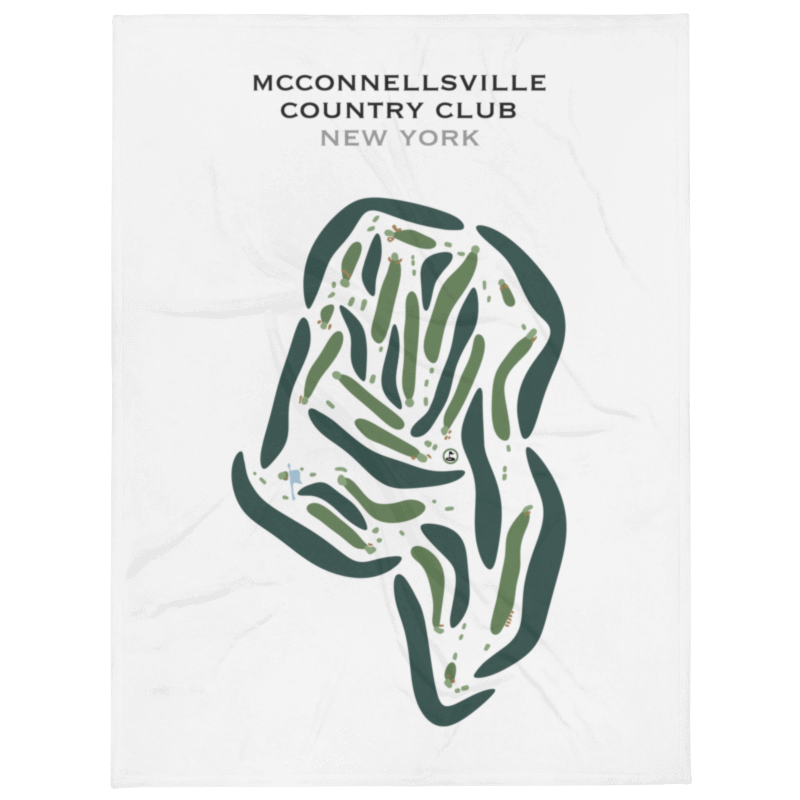 McConnellsville Country Club, New York - Printed Golf Courses