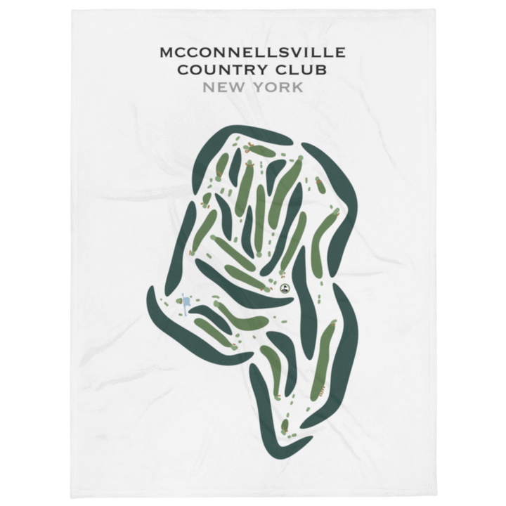 McConnellsville Country Club, New York - Printed Golf Courses
