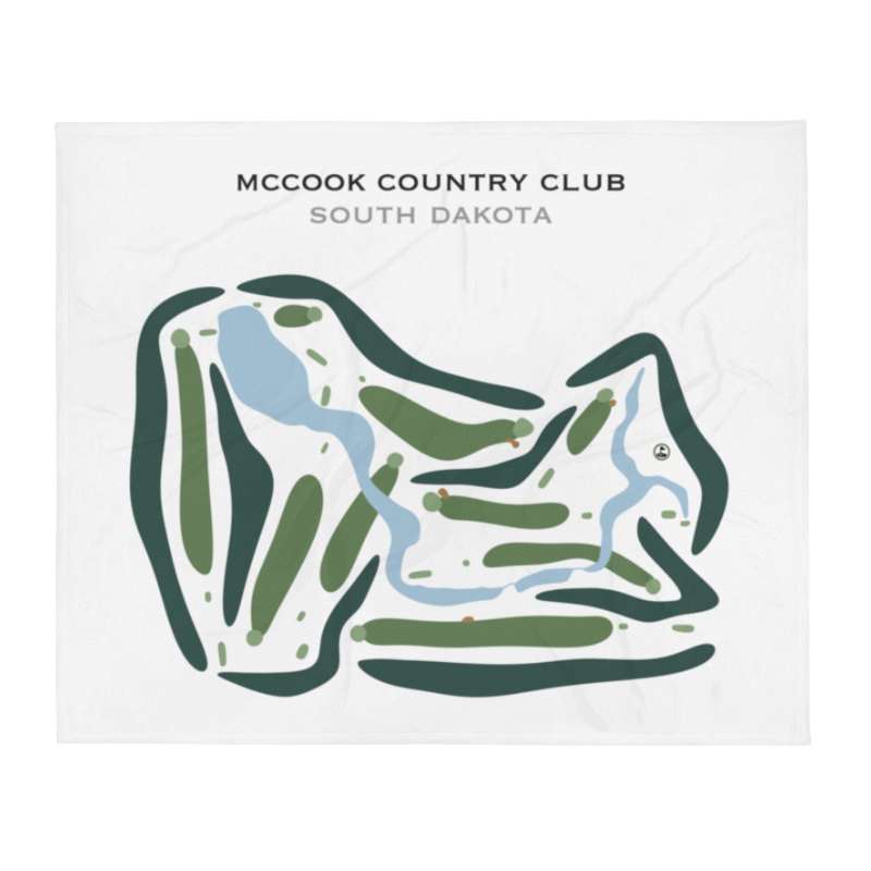 McCook Country Club, South Dakota - Printed Golf Courses