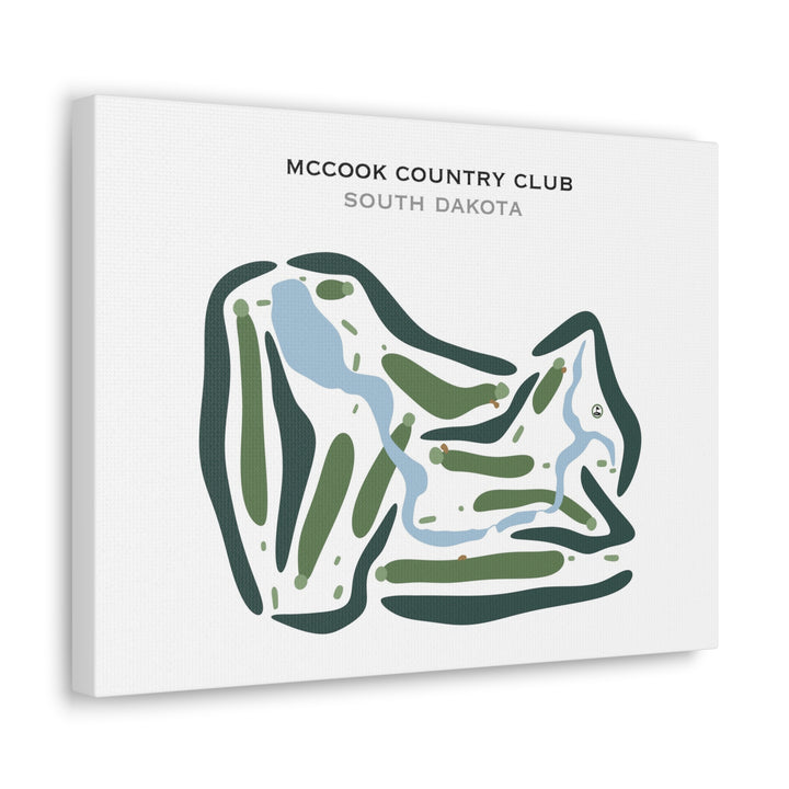 McCook Country Club, South Dakota - Printed Golf Courses