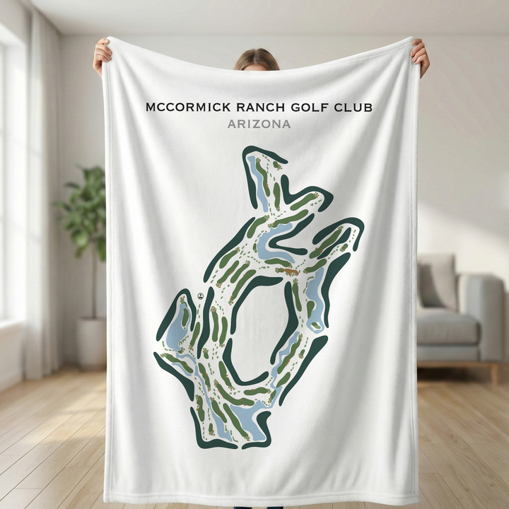 McCormick Ranch Golf Club, Arizona - Printed Golf Course