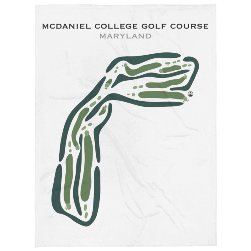 McDaniel College Golf Course, Maryland - Printed Golf Courses