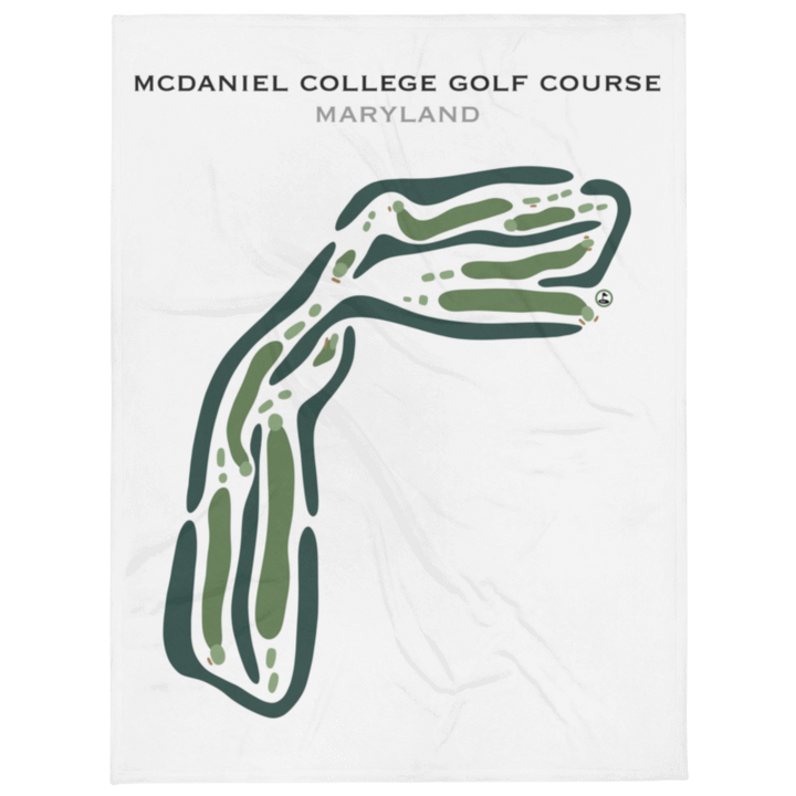 McDaniel College Golf Course, Maryland - Printed Golf Courses