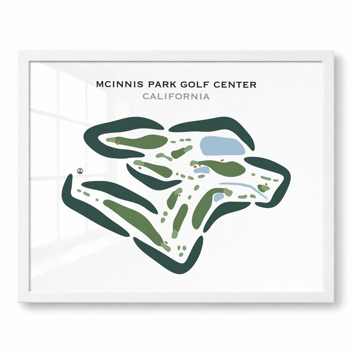 McInnis Park Golf Center, California - Printed Golf Courses