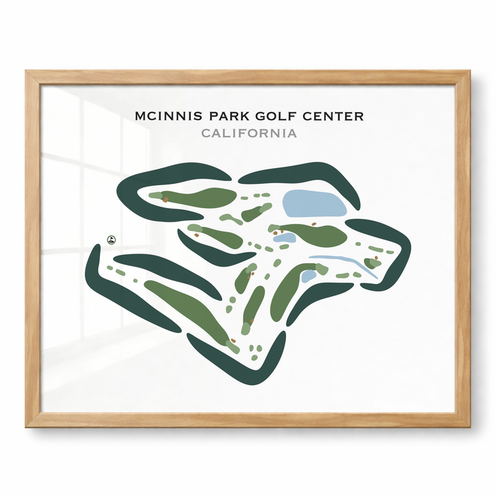 McInnis Park Golf Center, California - Printed Golf Courses