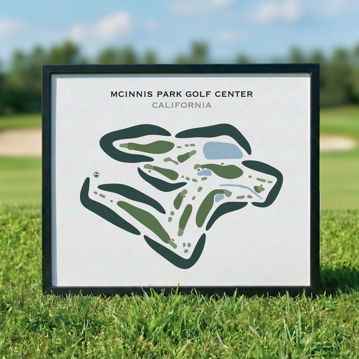 McInnis Park Golf Center, California - Printed Golf Courses