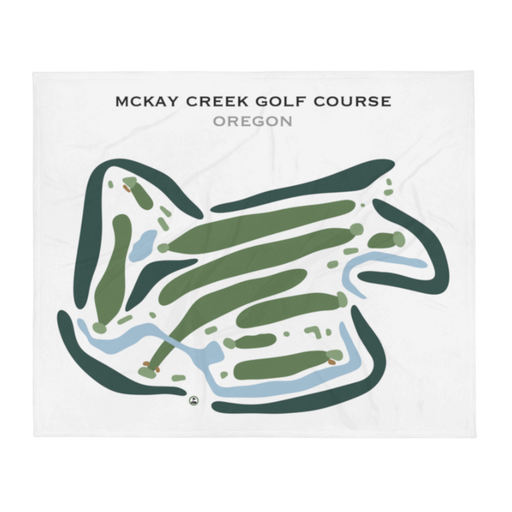 McKay Creek Golf Course, Oregon - Printed Golf Courses