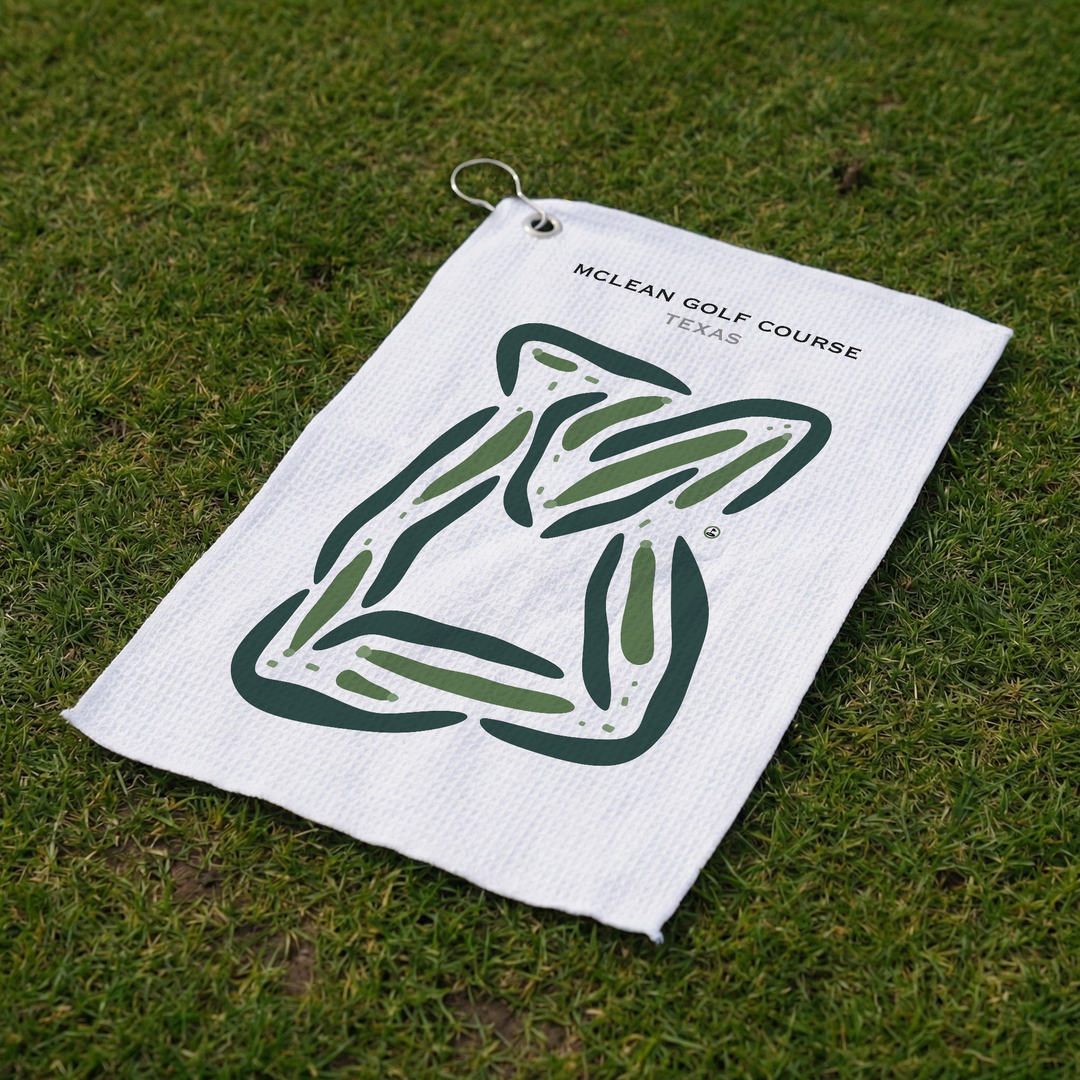 McLean Golf Course, Texas - Printed Golf Courses