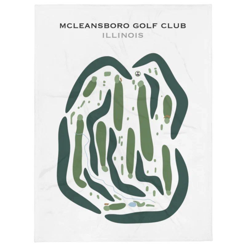 McLeansboro Golf Club, Illinois - Printed Golf Courses