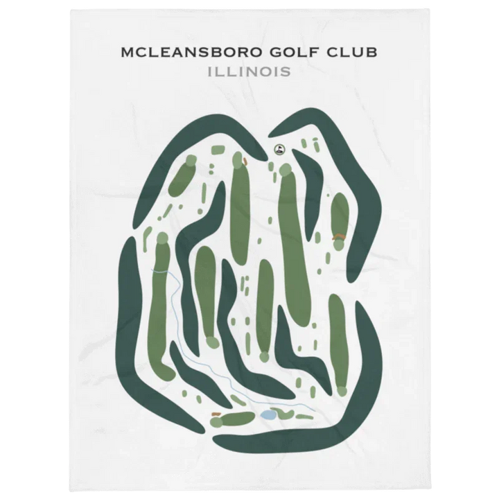 McLeansboro Golf Club, Illinois - Printed Golf Courses