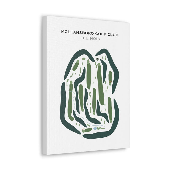 McLeansboro Golf Club, Illinois - Printed Golf Courses
