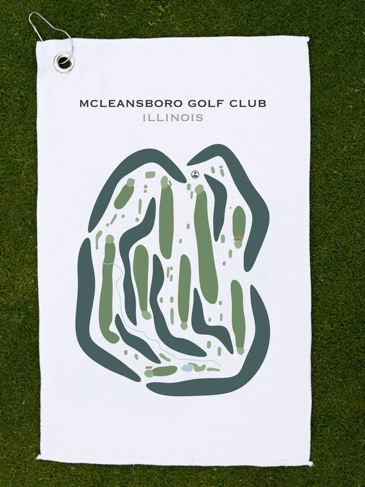 McLeansboro Golf Club, Illinois - Printed Golf Courses