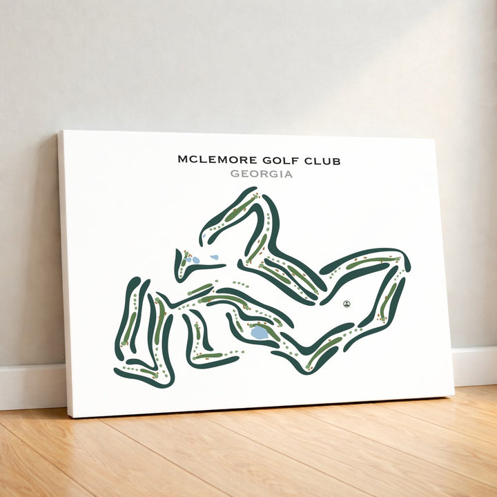 McLemore Golf Club, Georgia - Printed Golf Courses