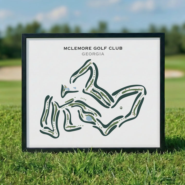 McLemore Golf Club, Georgia - Printed Golf Courses