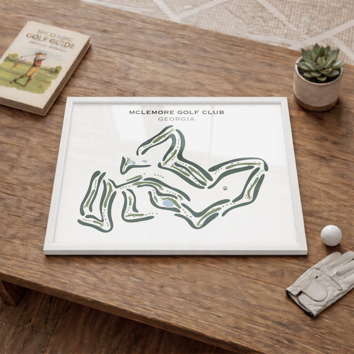 McLemore Golf Club, Georgia - Printed Golf Courses
