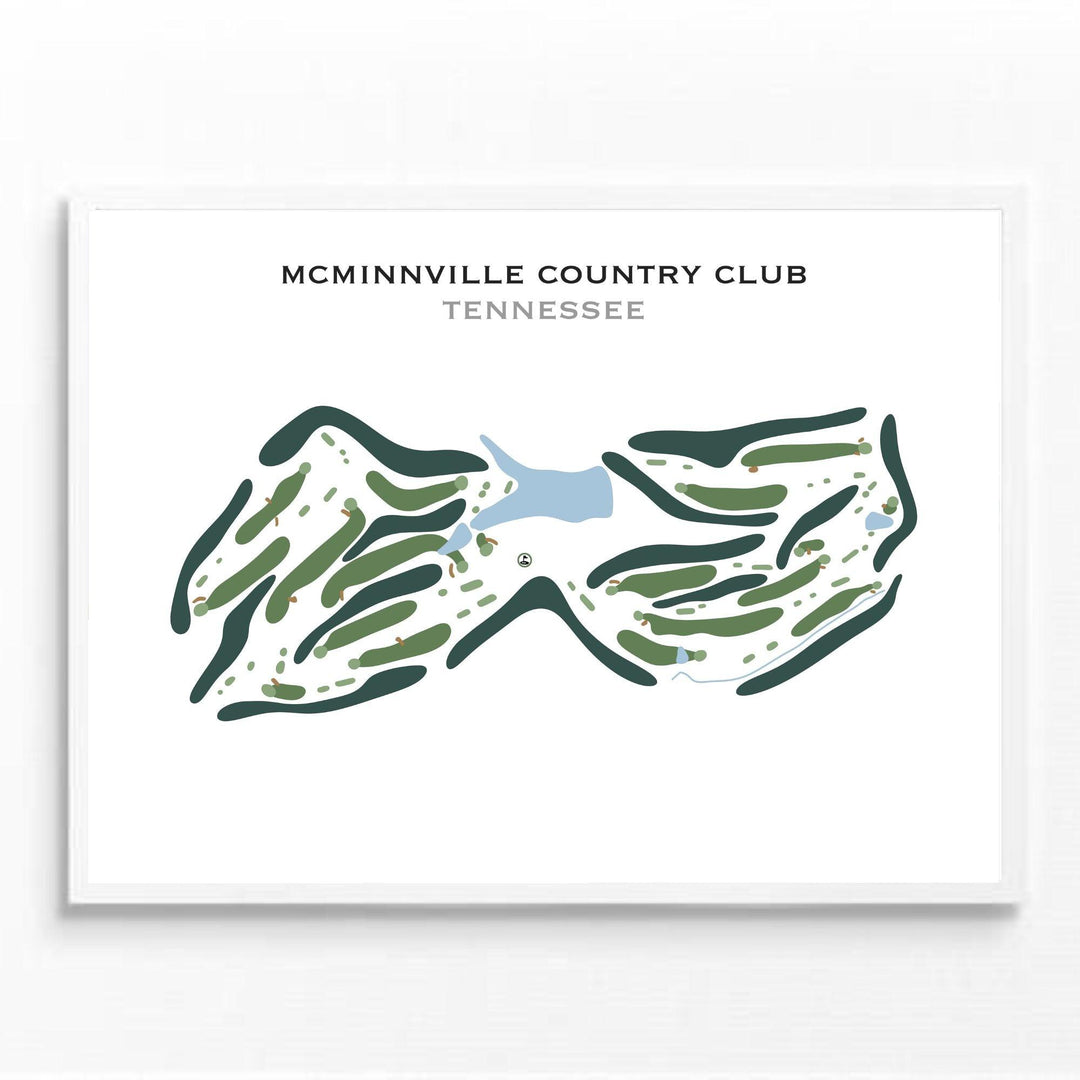 McMinnville Country Club, Tennessee - Golf Course Prints