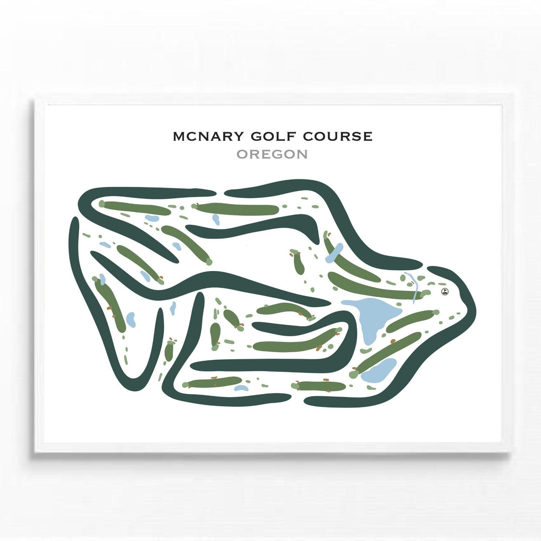 McNary Golf Club, Oregon - Printed Golf Courses - Golf Course Prints