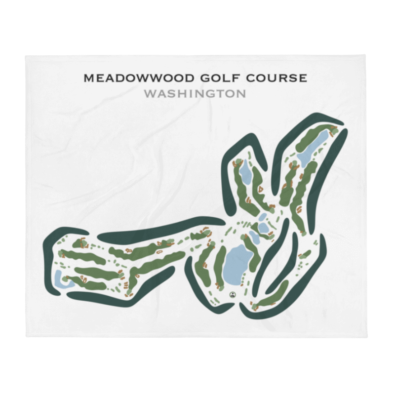 MeadowWood Golf Course, Washington - Printed Golf Courses