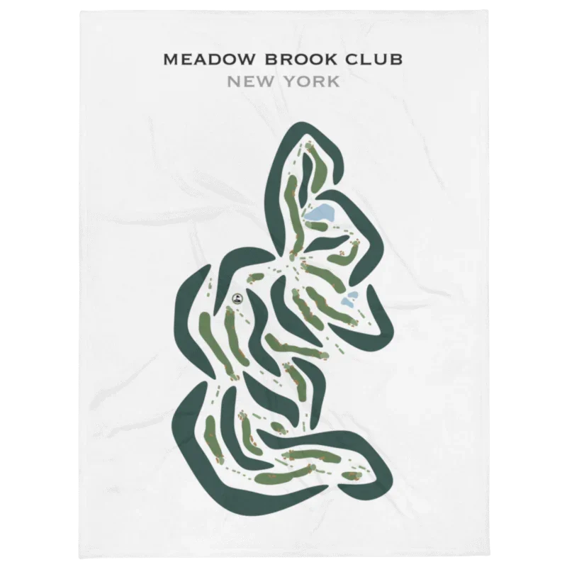 Meadow Brook Club, Jericho, New York - Printed Golf Courses